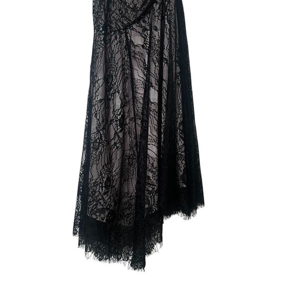 VTG Nicole Miller Y2K Lace Dress Hoco Prom Wedding Witchy Fairygrunge Whimsygoth - Picture 9 of 14